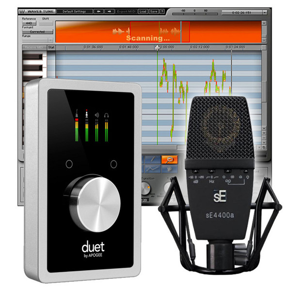 Apogee Duet IOS, sE 4400A &amp; Waves Tune Lite Bundle