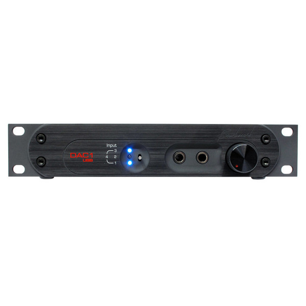 Benchmark DAC1 USB, Black with Rack Ears