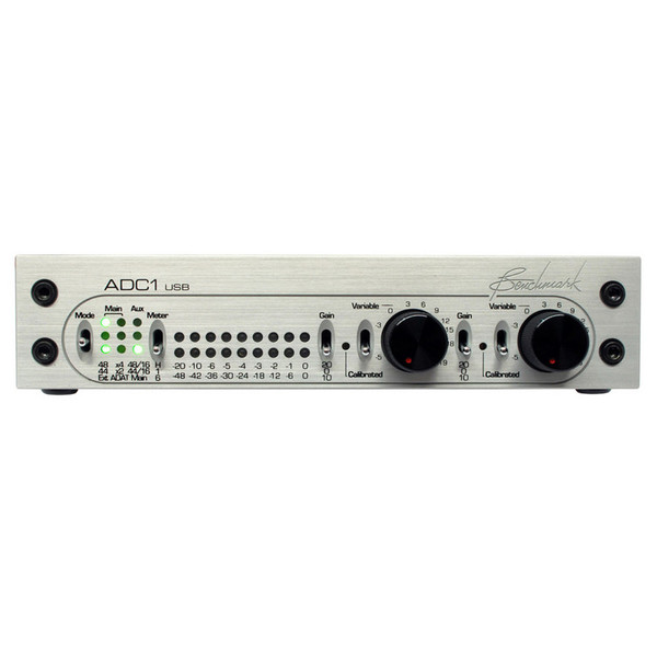 Benchmark ADC1USB Analogue to Digital Converter, Silver 