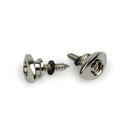 D&rsquo;Addario Elliptical End Pins, Chrome