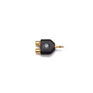 Planet Waves 1/8 Inch Male Stereo to Dual RCA Female Adaptor