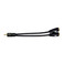 Planet Waves Minijack (M) to Dual Minijack (F) Stereo Connector Cable