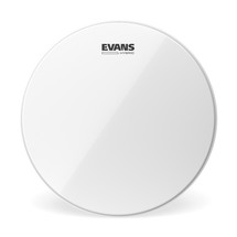 Evans Hybrid White Marching Snare Drum Head, 13
