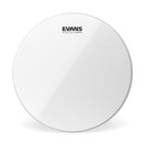 Evans Hybrid White Marching Snare Drum Head, 14"