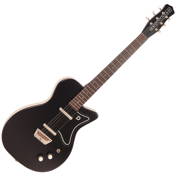 Danelectro 56 Single Cut Guitar, Black