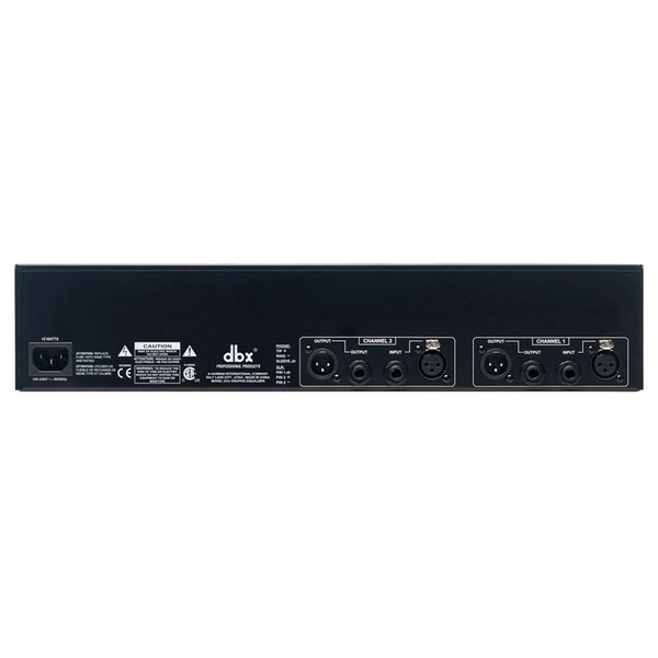 dbx 231s Dual 31-Band Constant Q Graphic EQ Rear
