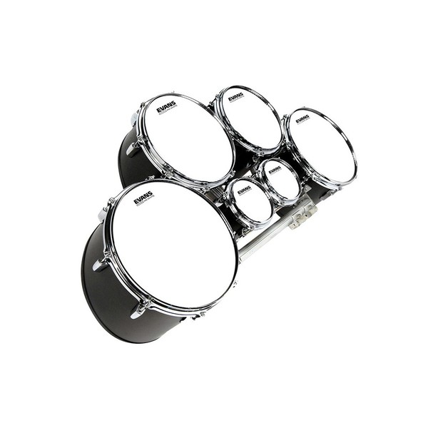Evans MX White Marching Tenor Drum Head, 6 Inch