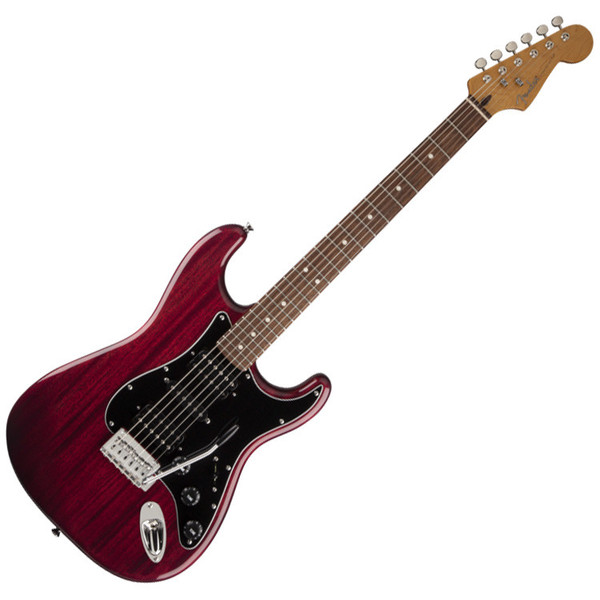 Fender Modern Player Stratocaster HSH, Crimson Red Transparent