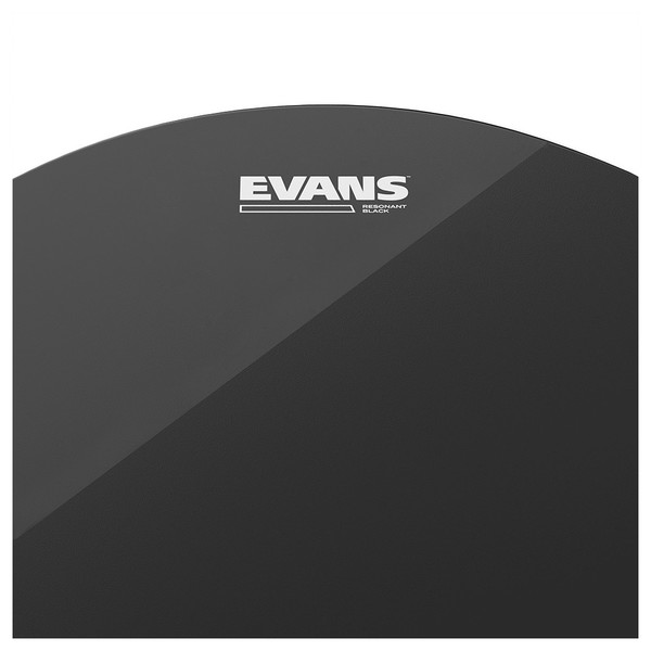 Evans Resonant Black Drum Head, 8 Inch