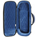 Reunion Blues Continental Trumpet Case, Charcoal and Blue