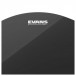 Evans Resonant Black Drum Head, 12 Inch