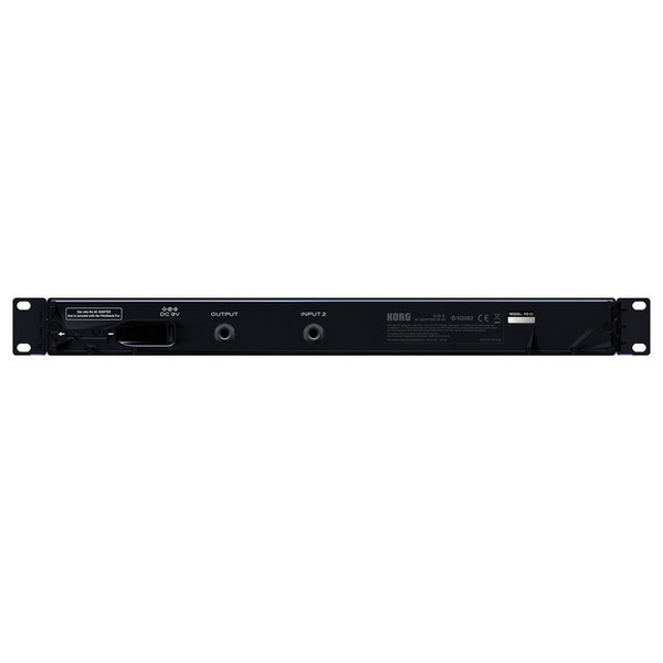 Korg Pitchblack Pro Rackmount Guitar/Bass Tuner Rear