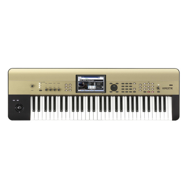 Korg KROME-61 61 Key Music Workstation, Limited Edition Gold