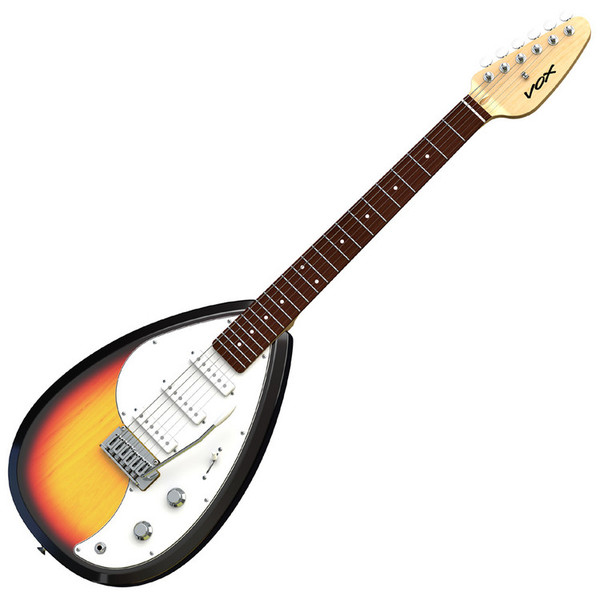 Vox MKIII Teardrop Electric Guitar, 3-Tone Sunburst