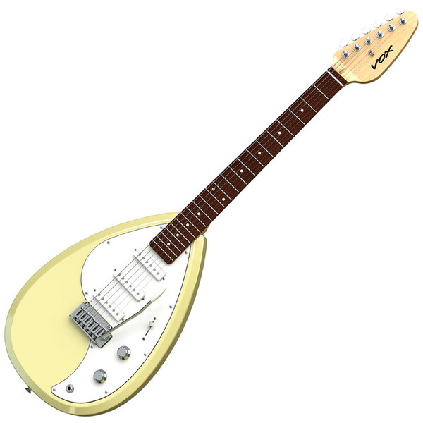 Vox MKIII Teardrop Electric Guitar, White