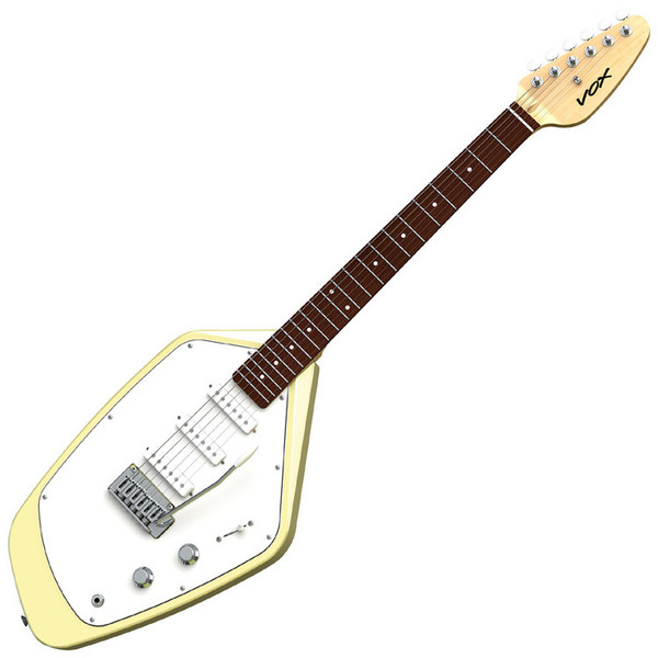 Vox MKV Phantom Electric Guitar, White