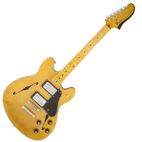 Fender Modern Player Starcaster, Maple Neck, Natural