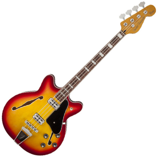 Fender Coronado Bass, RW, Aged Cherry Burst