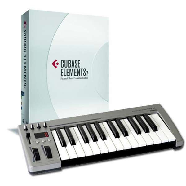 Steinberg Cubase Elements 7 + Acorn MasterKey 25 USB MIDI Keyboard