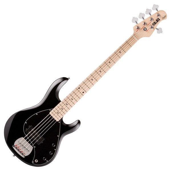 Sterling by Music Man Sub Ray 5 Bass Bass Guitar, Black