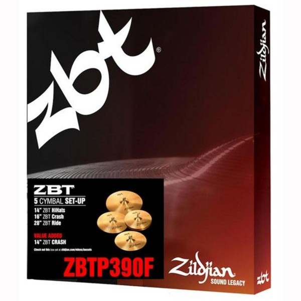 Zildjian ZBT Pro Box Set + 14 Inch Bonus Crash