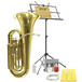 Student Bb Tuba Back to School Pack by Gear4music