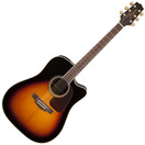 Takamine GD71CE Dreadnought Electro Acoustic, Sunburst