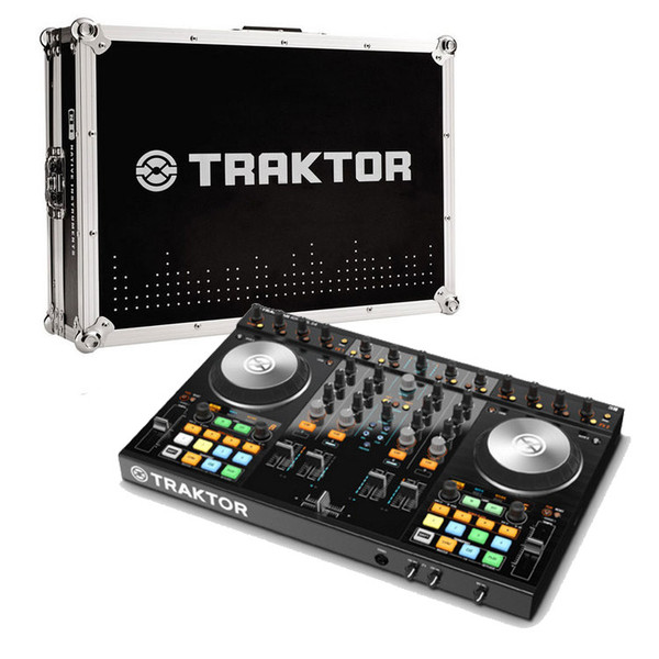 Native Instruments Traktor Kontrol S4 MK2 and Flight Case Bundle