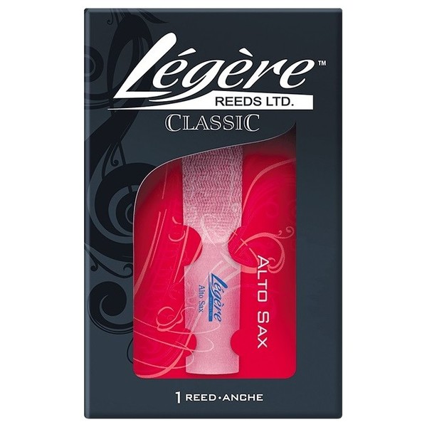 Legere Alto Saxophone Synthetic Reed, Strength 2.75