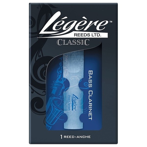 Legere Bass Clarinet Synthetic Reed, Strength 2.25