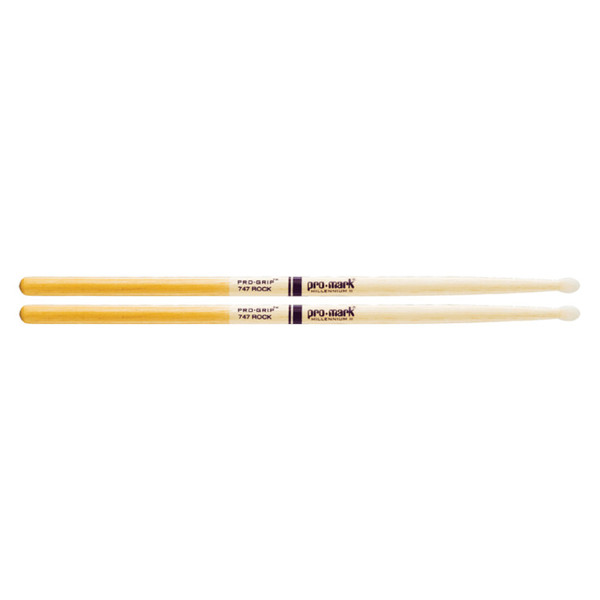 ProMark Hickory 747 "Pro-Grip" Nylon Tip drumstick