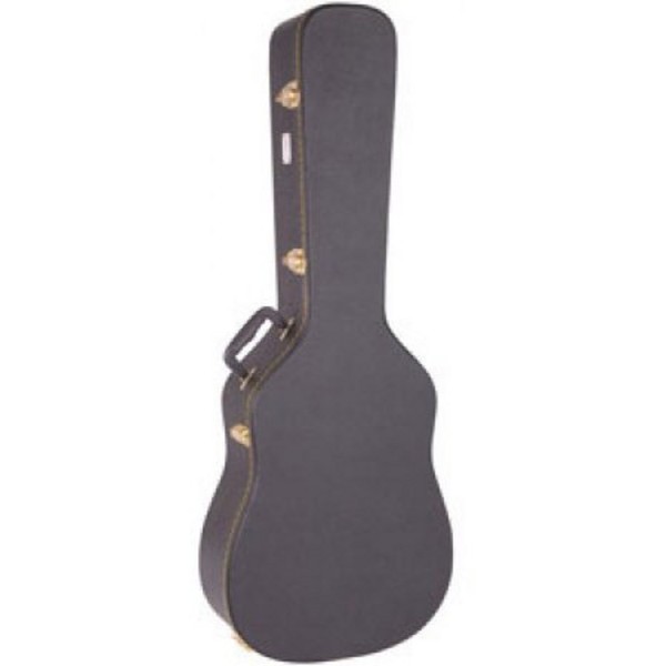 Kinsman Classic Hardshell Guitar Case, Black