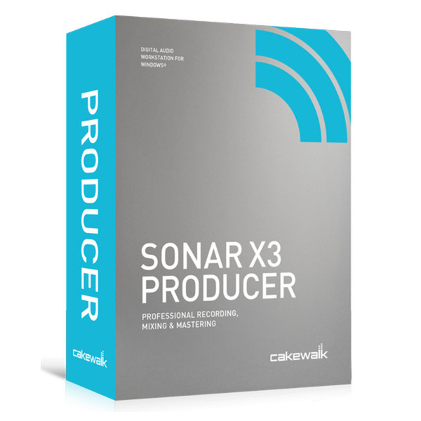 Sonar X3 Producer Cakewalk Music Production Software