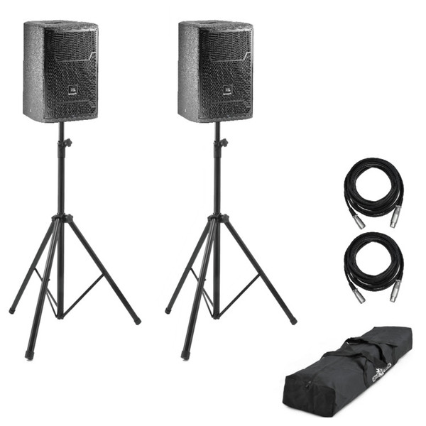 JBL PRX712 12" PA Speaker Bundle Including Stands