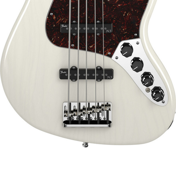 Fender American Deluxe Jazz Bass® Bajo V, MN, 5 Cuerdas, Fresno