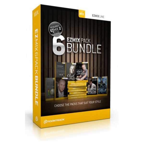 Toontrack EZmix Presets Bundle for EZMix 2 Mixing Software