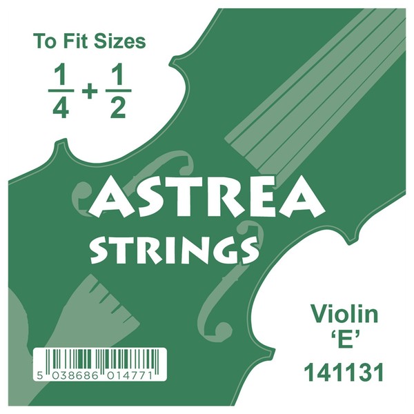 Astrea Violin E String, 1/4 - 1/2