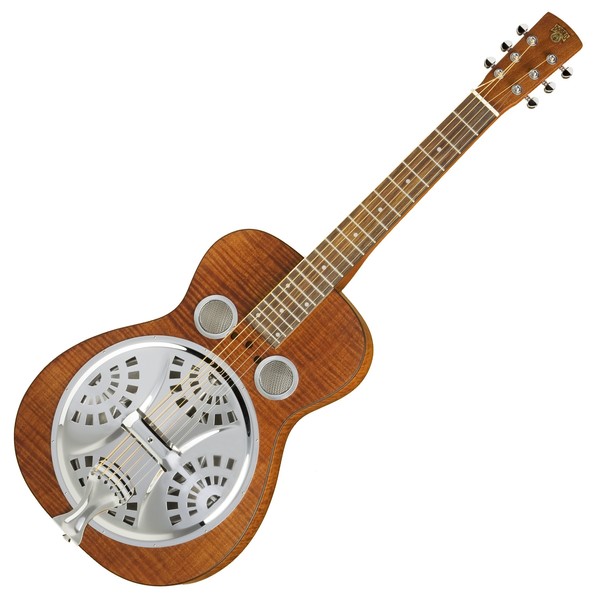 Epiphone Dobro Hound Dog Deluxe Square Neck Resonator, Vintage Brown