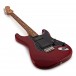 Fender Noventa Stratocaster PF, Crimson Red Transparent