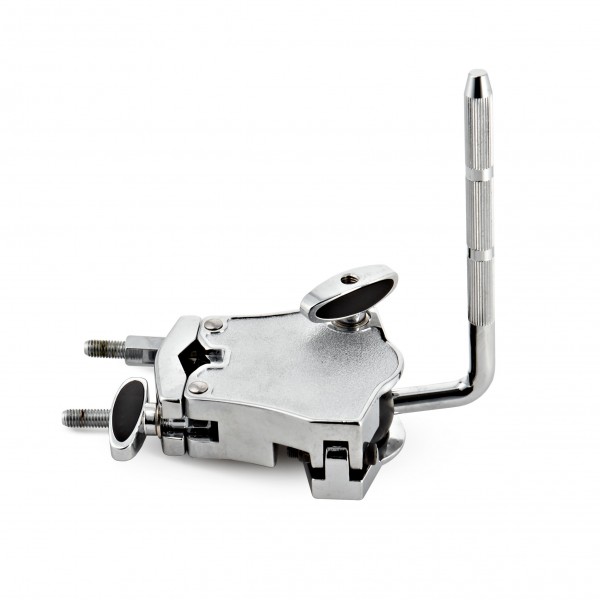 SJC Drums Paramount Rack Tom 10" x 7" Tuxedo Silver, Chrome Hardware