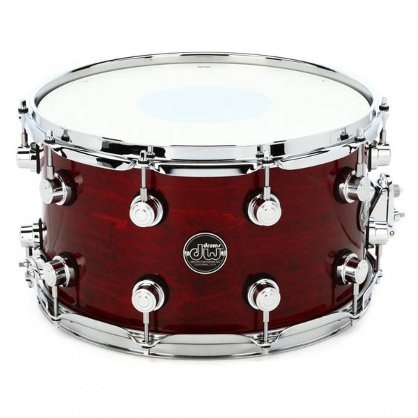 DW Performance Series™ 14 x 8" Snare Drum, Lacquer, Cherry Stain