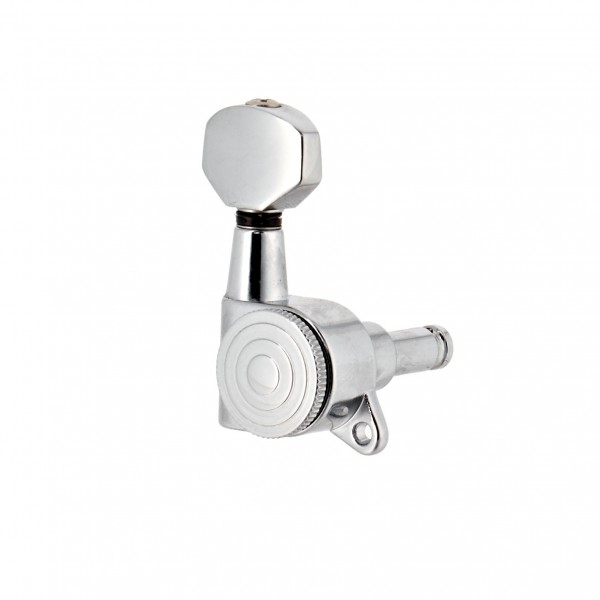 Guitarworks Locking Machine Heads, 6-In-Line, Chrome