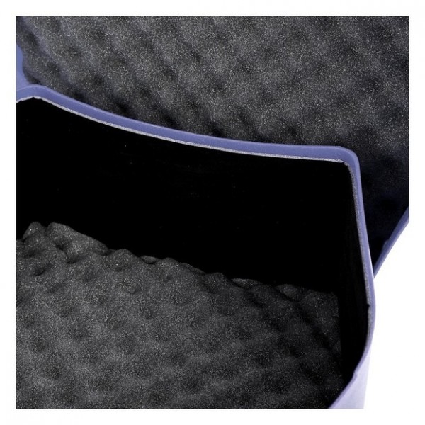 Hardcase 14" Fully Lined Snare Drum Case, Light Blue