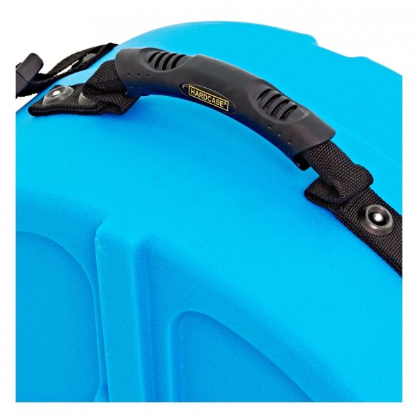 Hardcase 14" Fully Lined Snare Drum Case, Light Blue