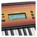 Yamaha PSR E360 Portable Keyboard Pack, Maple - Display
