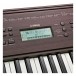 Yamaha PSR E360 Portable Keyboard Pack, Dark Walnut - Display