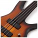 Ibanez SRF700 Fretless Bass, Brown Burst Flat