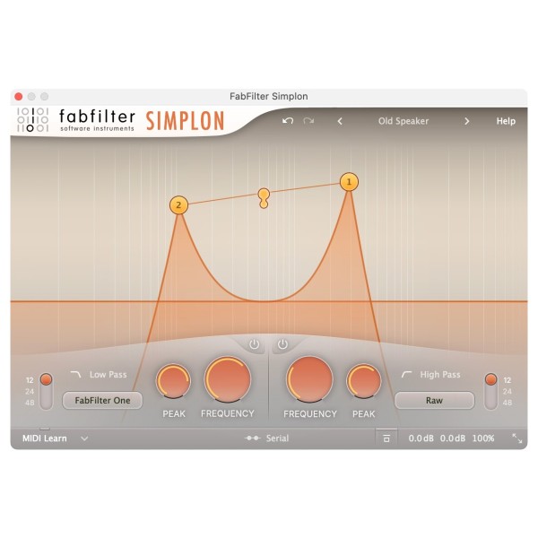 FabFilter Simplon, Digital Delivery