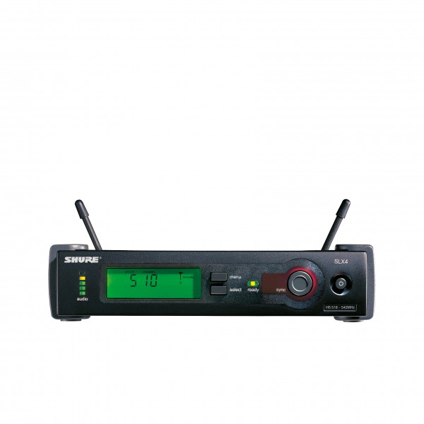 Shure SLX4L-K3E Wireless Diversity Receiver - Front