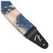 Fender Tie Dye Acid Wash Straps, Faded Navy